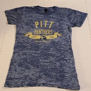 213 Apparel Pitt Panthers Top, Tag Size S